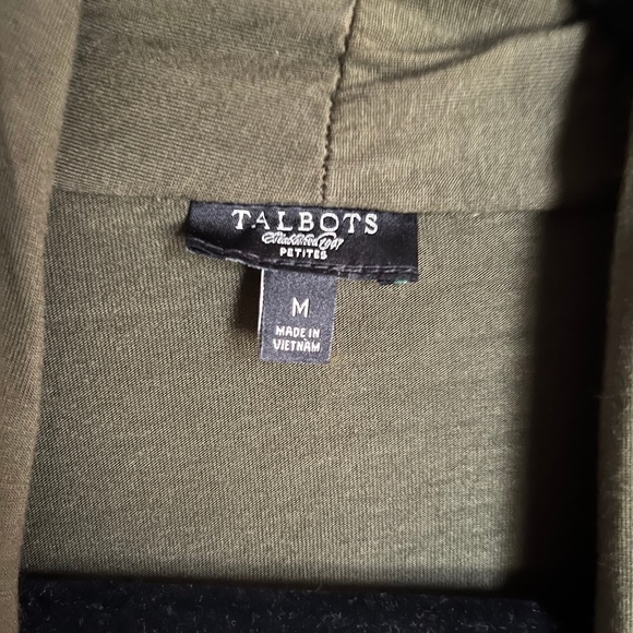 Talbots Open Front Lightweight Sweater - Picture 4 of 4